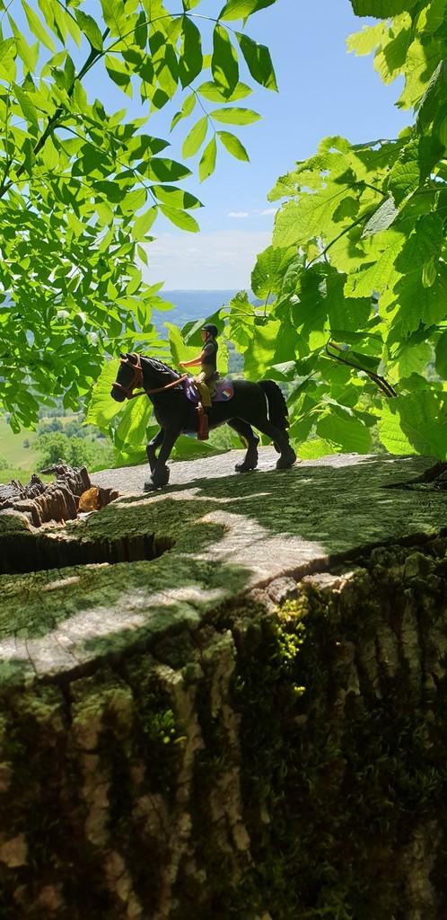 Zoe et Raven - quelque part en Auvergne...